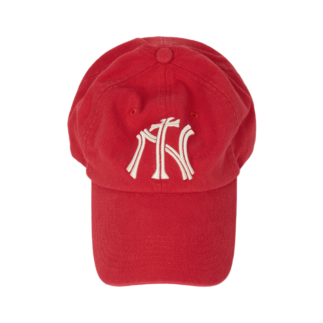 이티씨이 엔와이 크로스 워시드 캡 레드(ETCE Ny Cross Washed Cap Red)