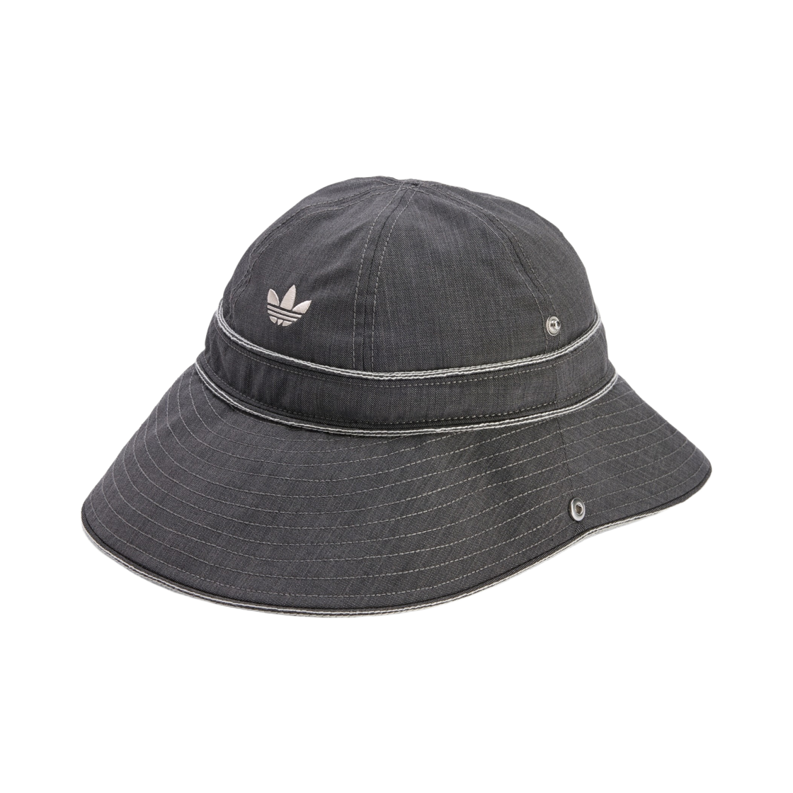 KB2326 Adidas x Wales Bonner Bucket Hat Dark Grey Heather