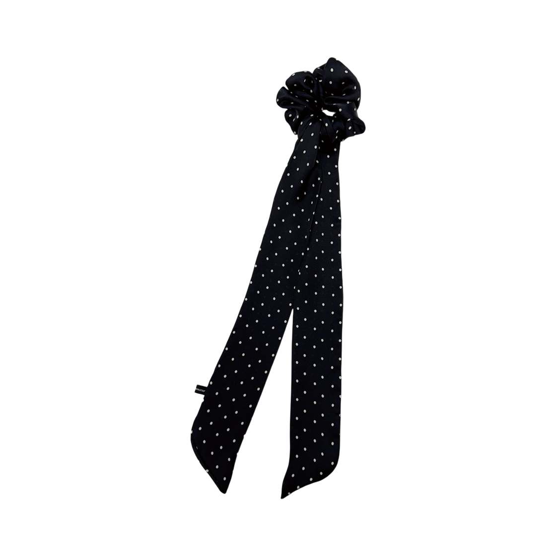 러브미몬스터 도트 새틴 투웨이 스카프 블랙(lovememonster Dot Satin Two-Way Scarf Black) - 1