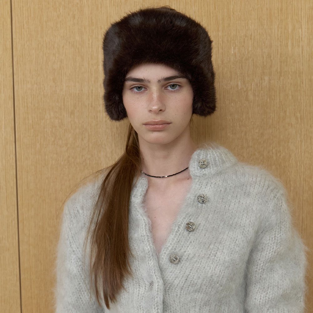 러브미몬스터 몬트 퍼 귀마개 브라운(lovememonster Mont Fur Earmuff Brown) - 4