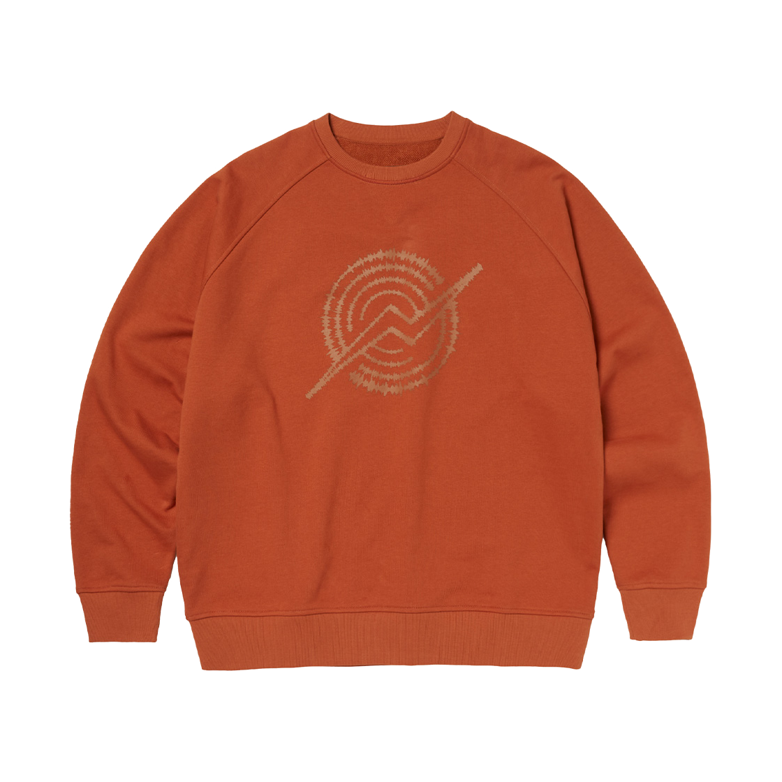 KB3SW1306MOG KALA PATTHAR Kp Signature Front Logo Sweatshirt Orange