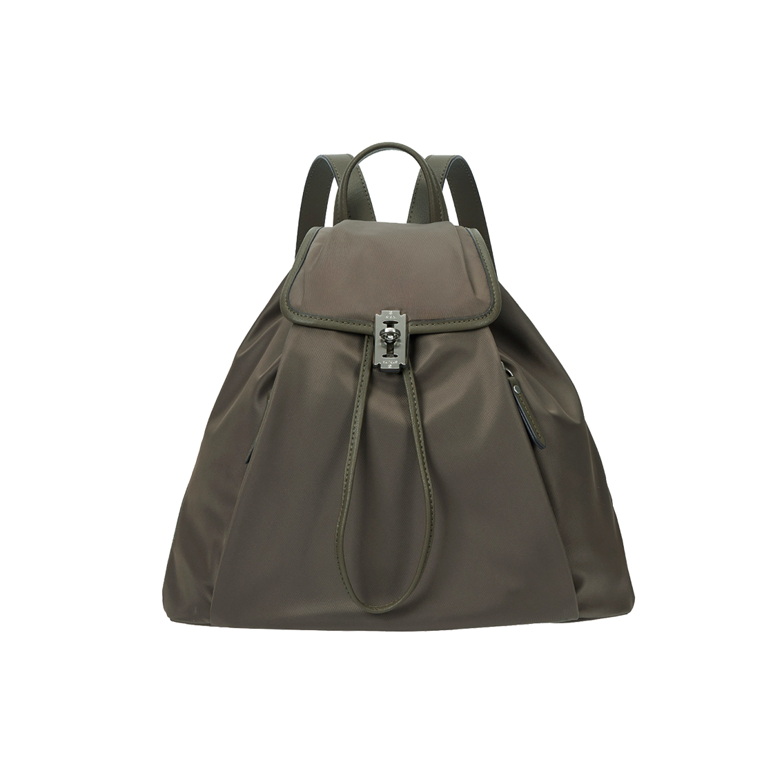 분크 헤이 핀턱 백팩 미듐 번브라운(vunque Hey Pintuck Backpack M Burn Brown) - 2