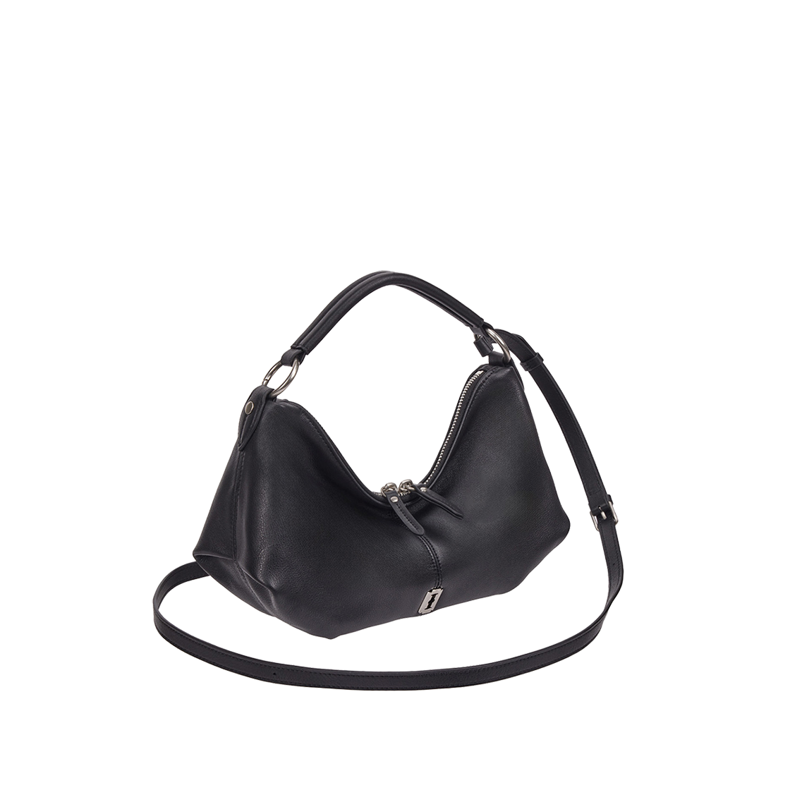 P0000FGR_K vunque Halfmoon Attache Shoulder S Black