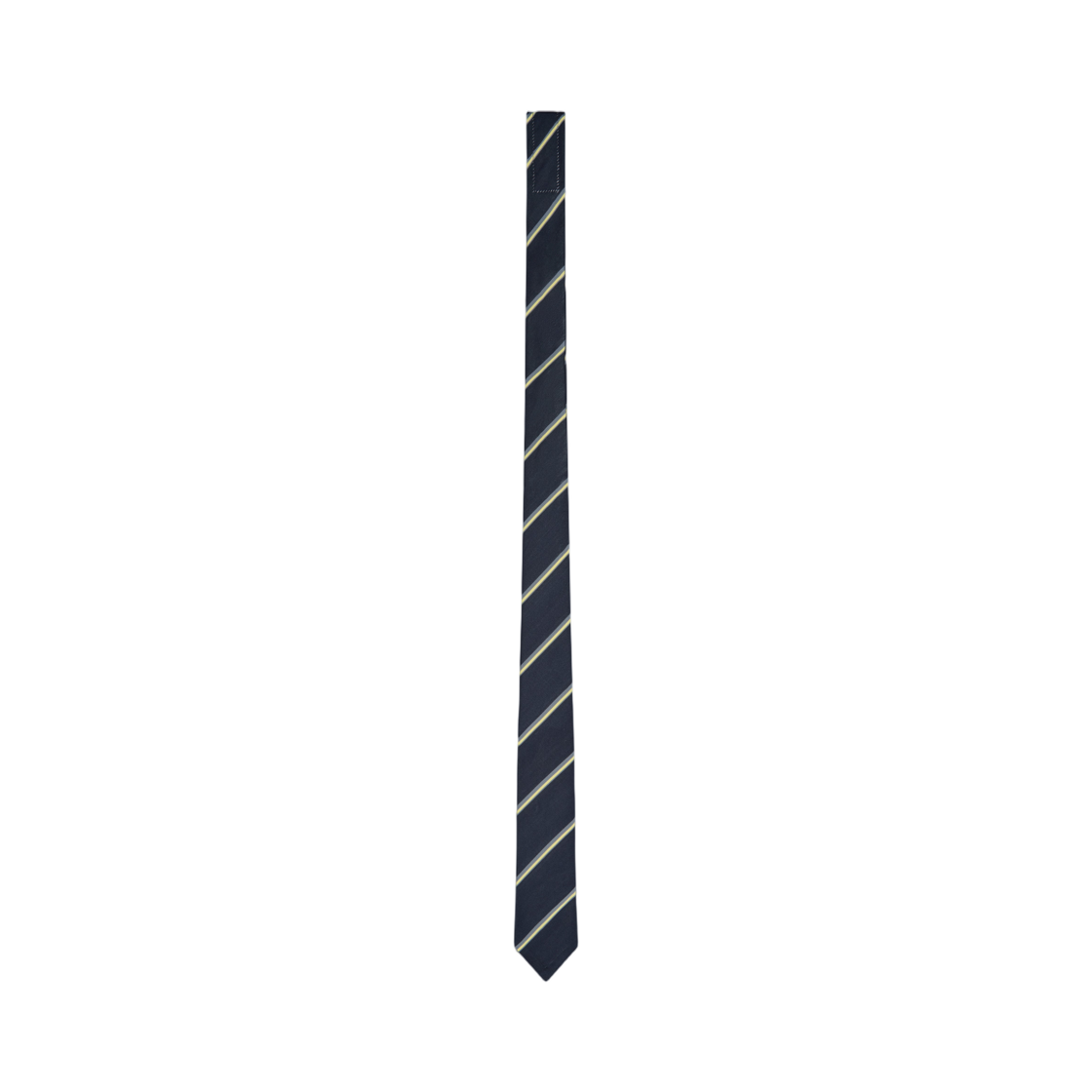 톰브라운 모가도르 쉐도우 스트라이프 타이 네이비(Thom Browne Mogador Shadow Stripe Tie Navy) - 1