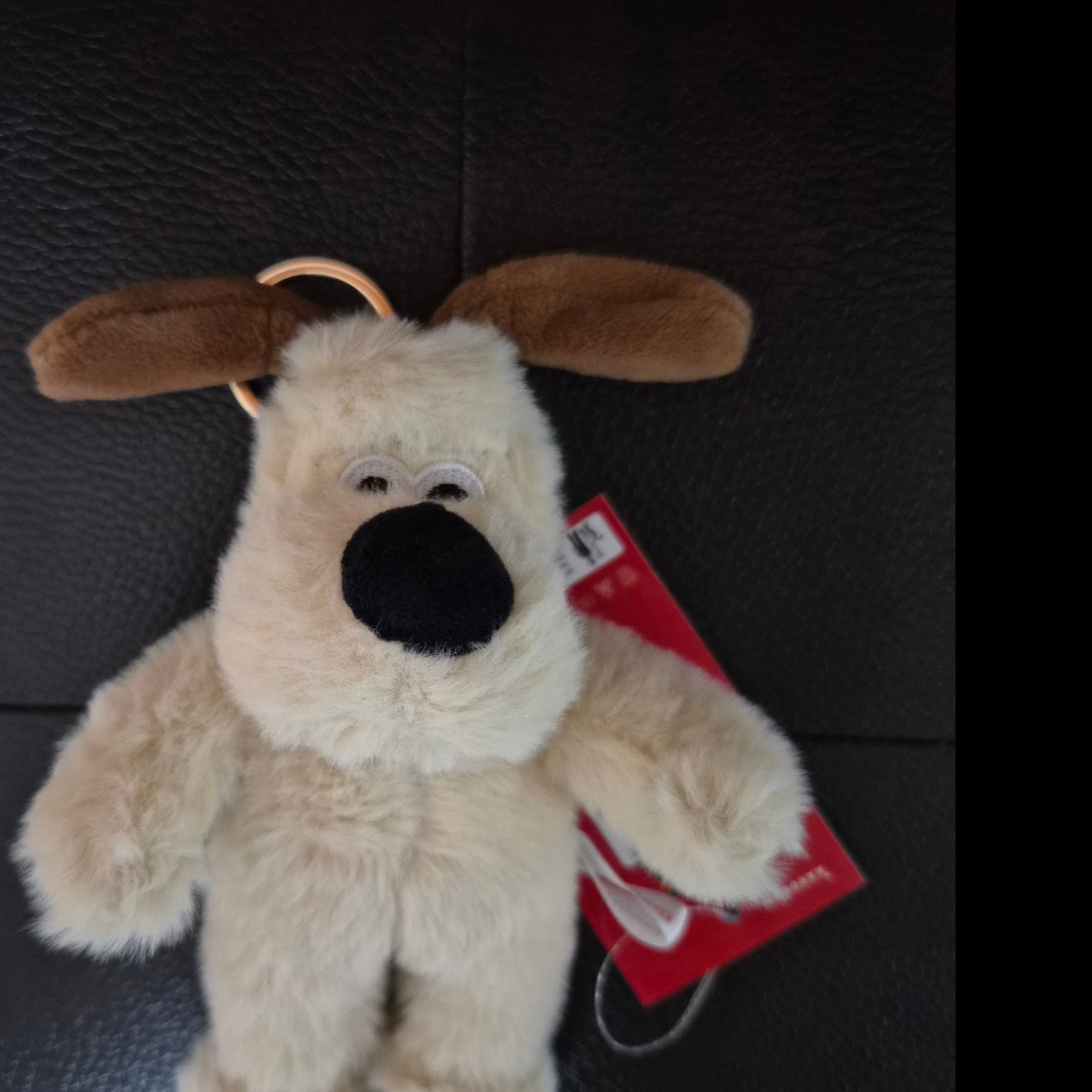 Dream C&C Wallace & Gromit Keyring Plush 16cm 착용 스타일