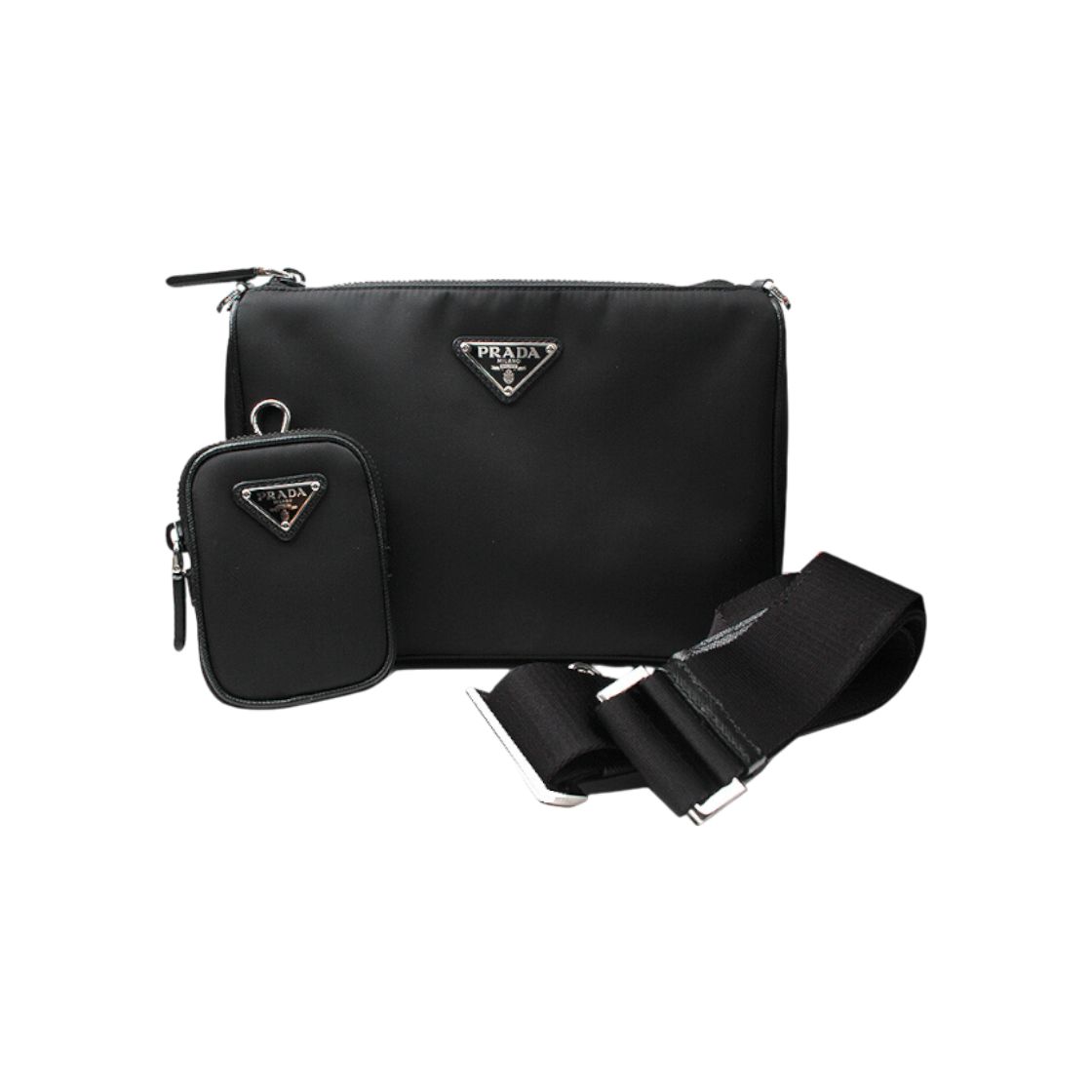 프라다 리나일론 테수토 메신저 백 2VH113(Prada Re Nylon Tessuto Messenger Bag 2VH113)