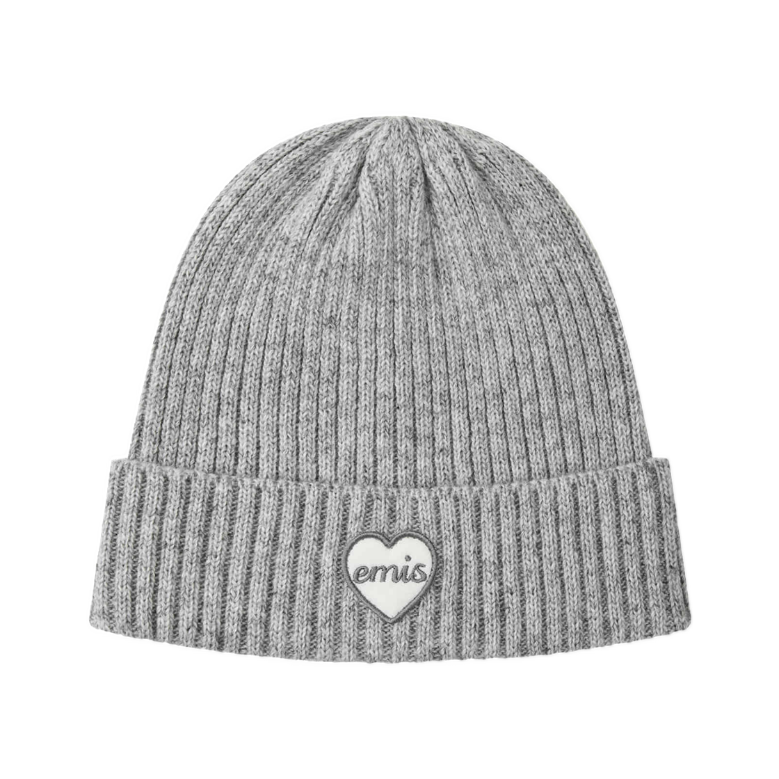이미스 하트 와펜 비니 그레이(Emis Heart Wappen Beanie Gray) - 1