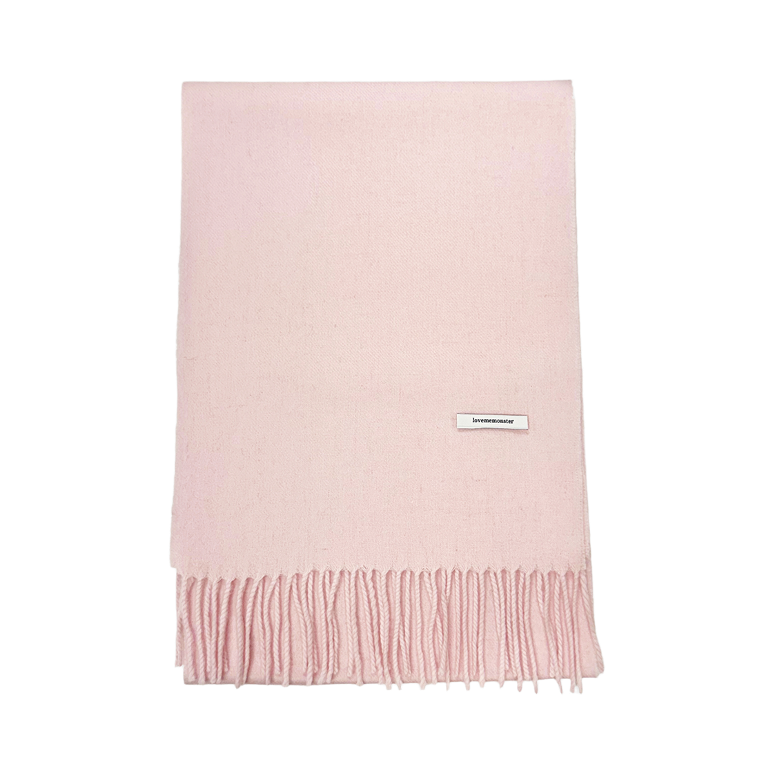 러브미몬스터 소프트 울 목도리 베이비핑크(lovememonster Soft Wool Muffler Baby Pink)