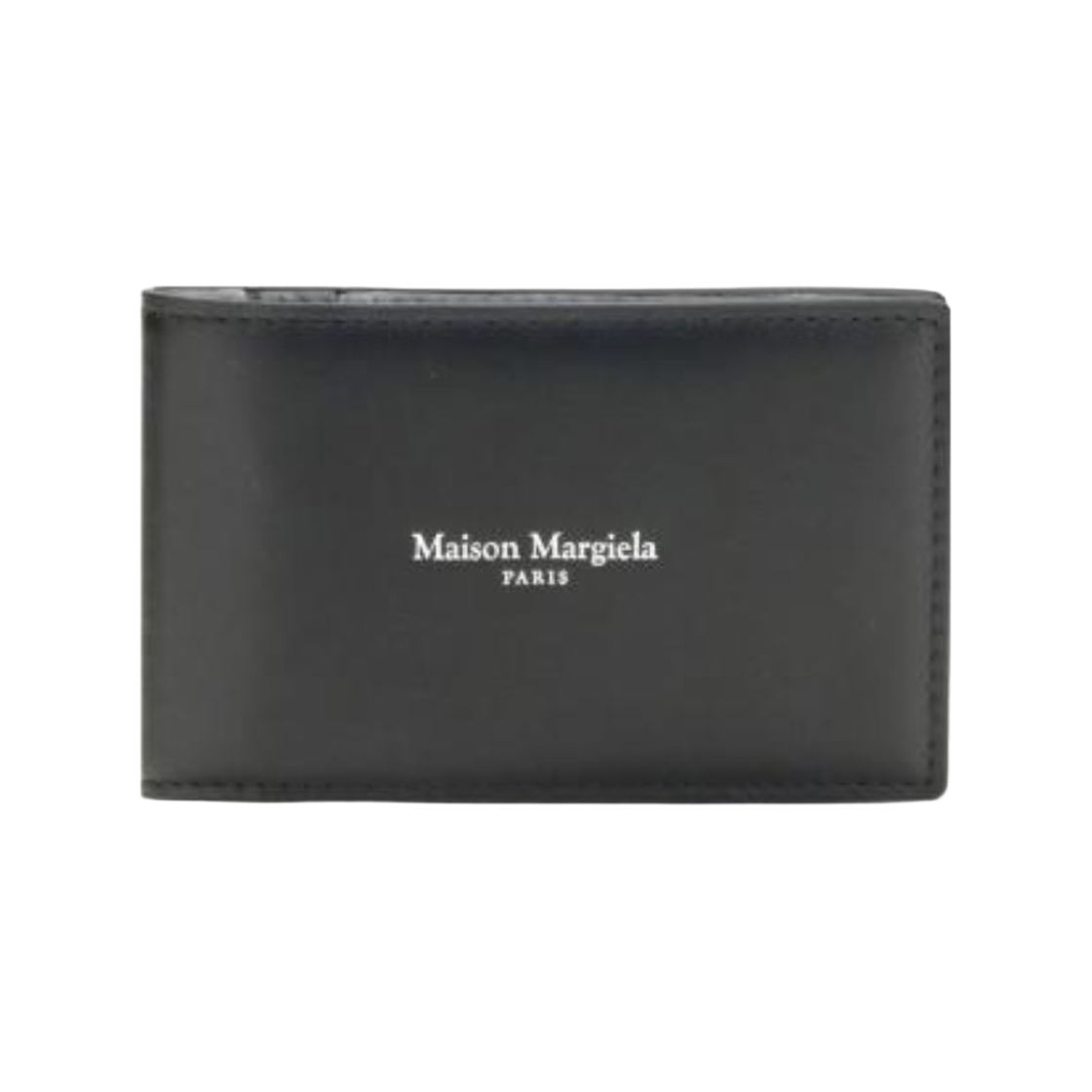 SA2VX0005P8729H1145 Maison Margiela Logo Card Holder Black