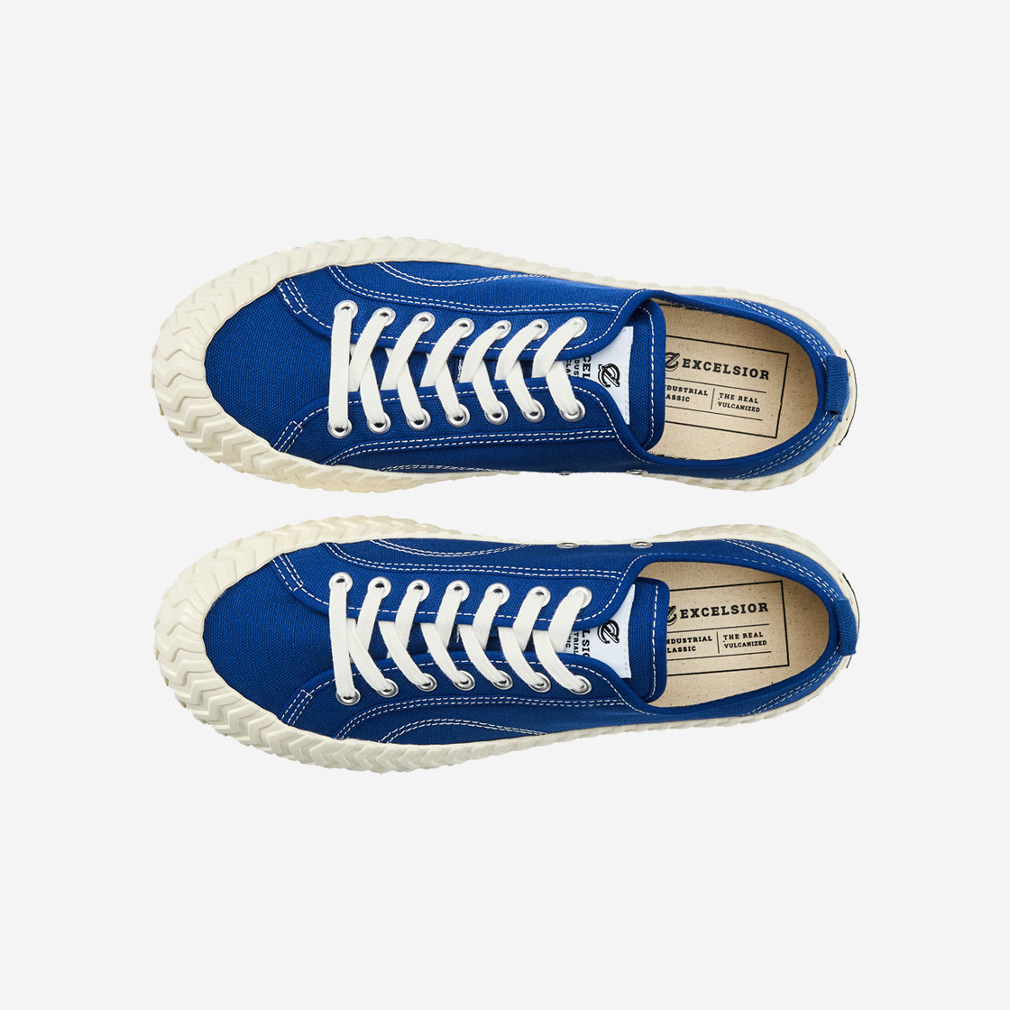 엑셀시오르 2025FW 볼트 레이어 블루 화이트 스니커즈 남녀공용 사이즈(Excelsior 2025FW Bolt Layer Blue White Sneakers Unisex Size) - 6