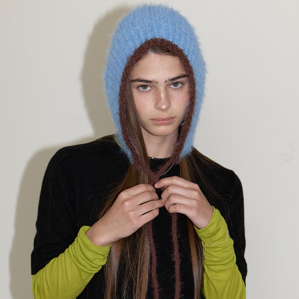 러브미몬스터 스노위 스무디 바라클라바 더스티블루(lovememonster Snowy Smoothie Balaclava Dusty Blue) - 2