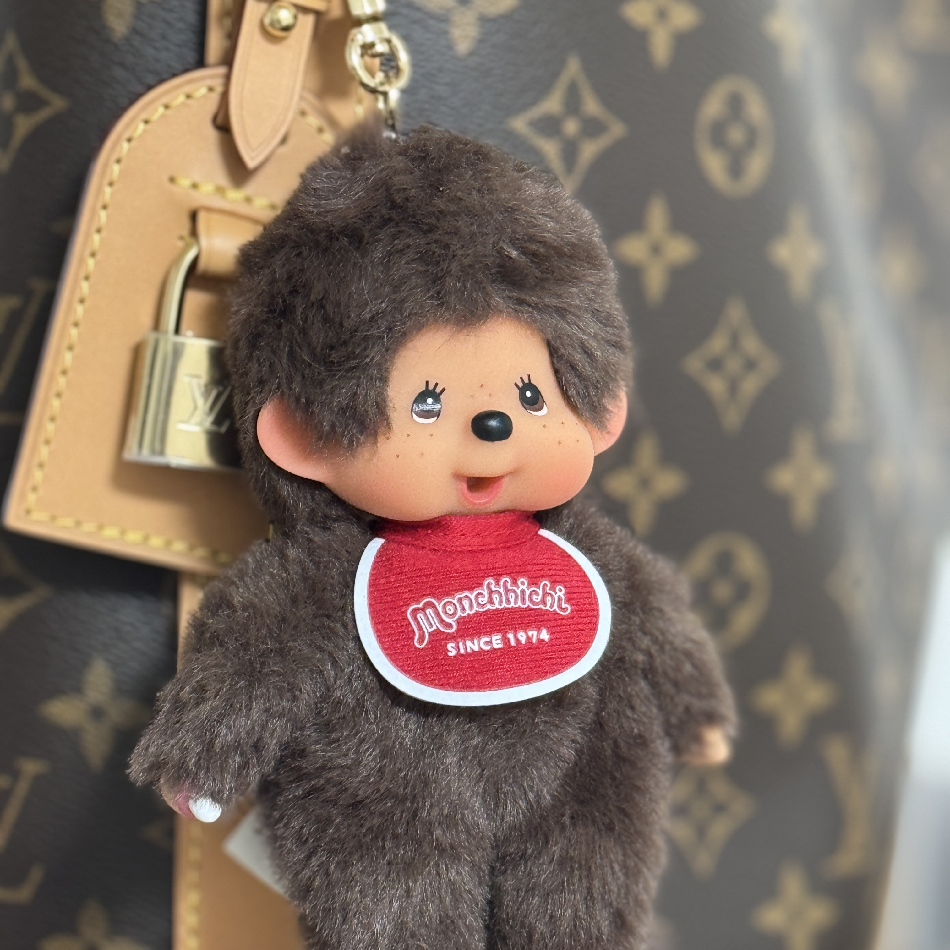 Monchhichi SS Keychain Boy 착용 스타일