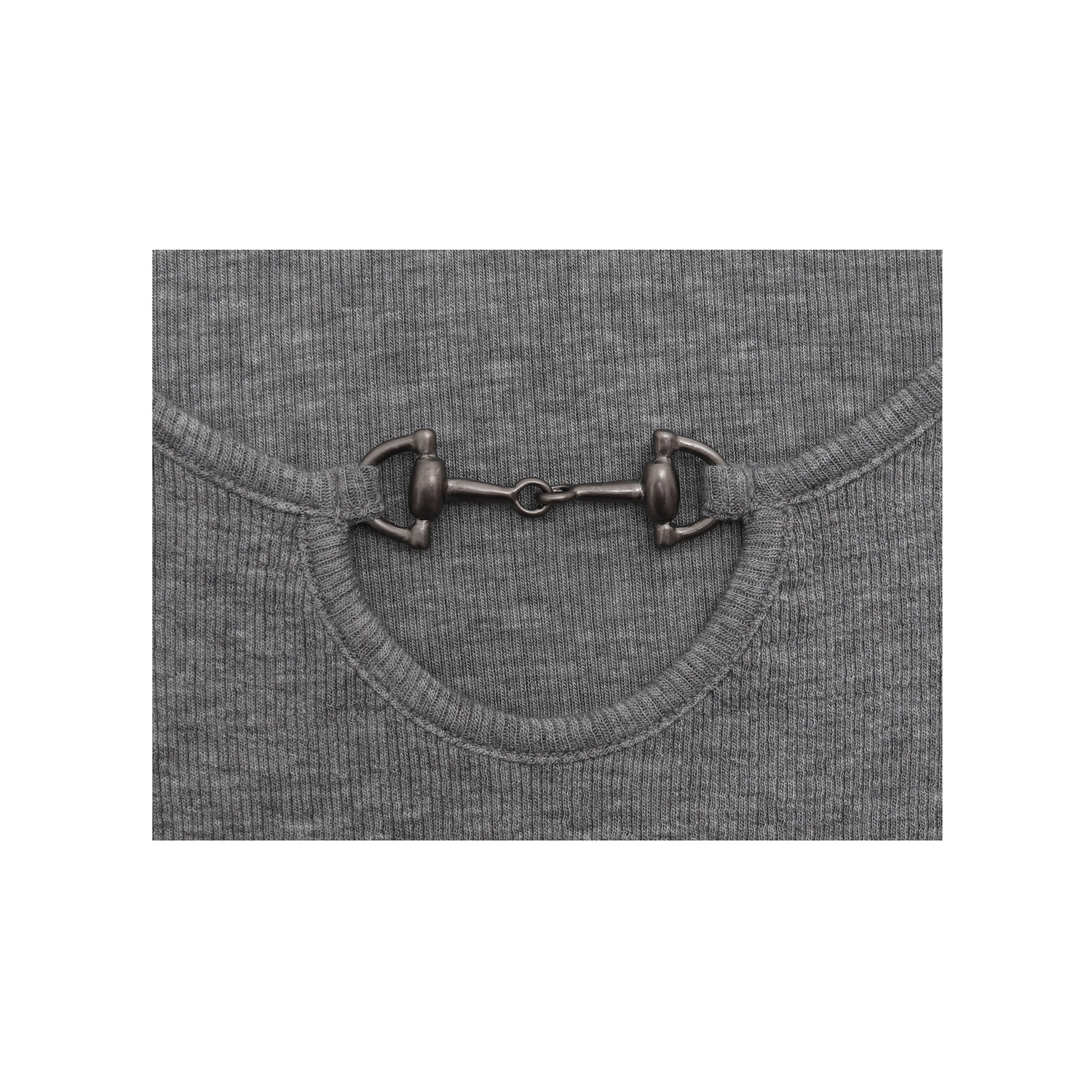 리히트 홀스빗 디테일 탑 그레이(Reheat Horsebit Detail Top Gray) - 3