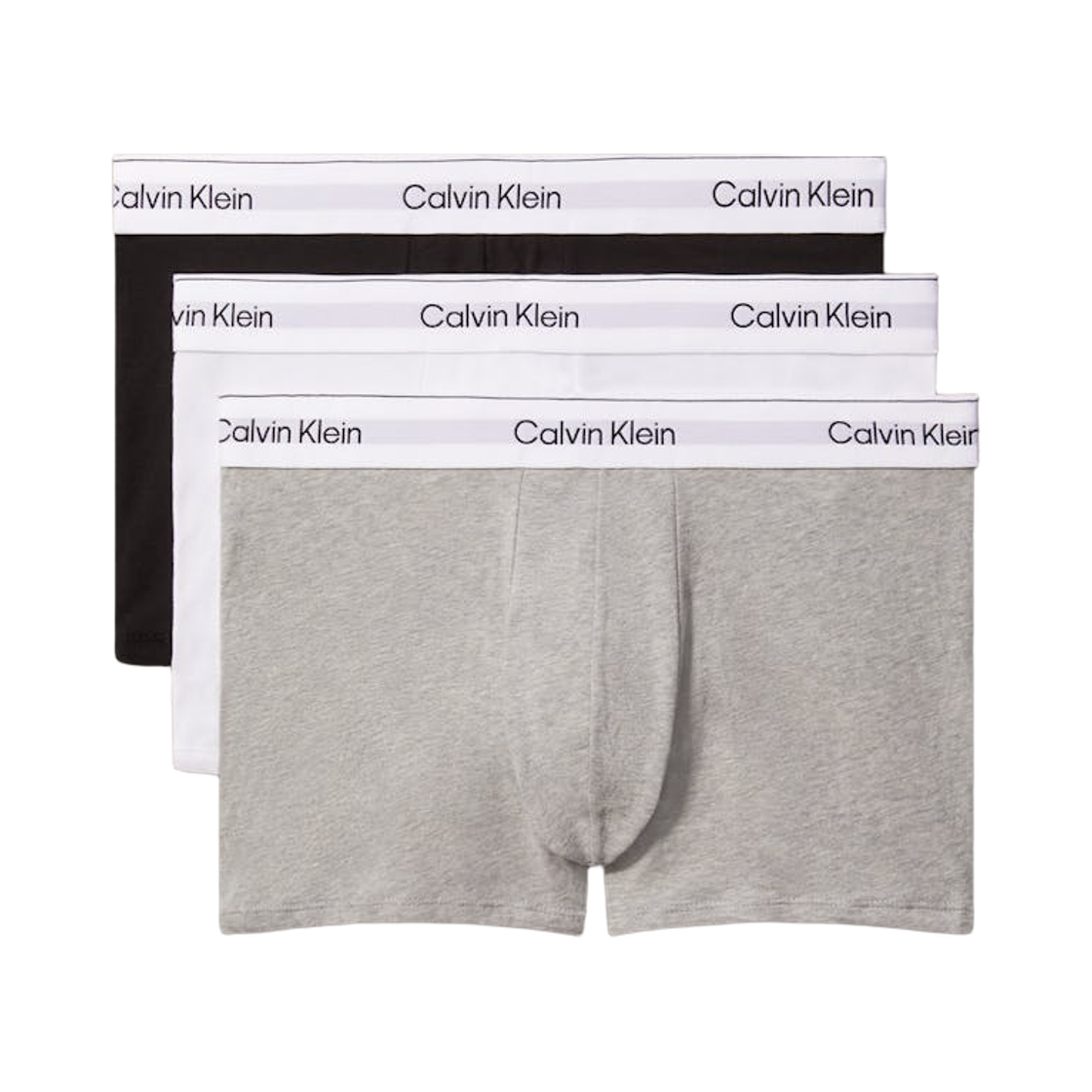 NB4392MP1 Calvin Klein Icon Cotton Stretch 3-Pack Trunks Multicolor