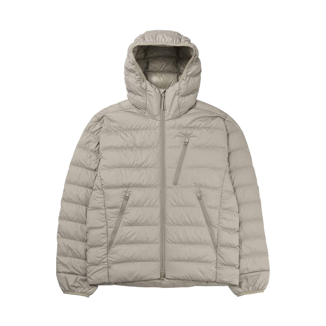 무신사 스탠다드 시티 레저 후디드 라이트 다운 재킷 더스티 베이지(Musinsa Standard City Leisure Hooded Light Down Jacket Dusty Beige)