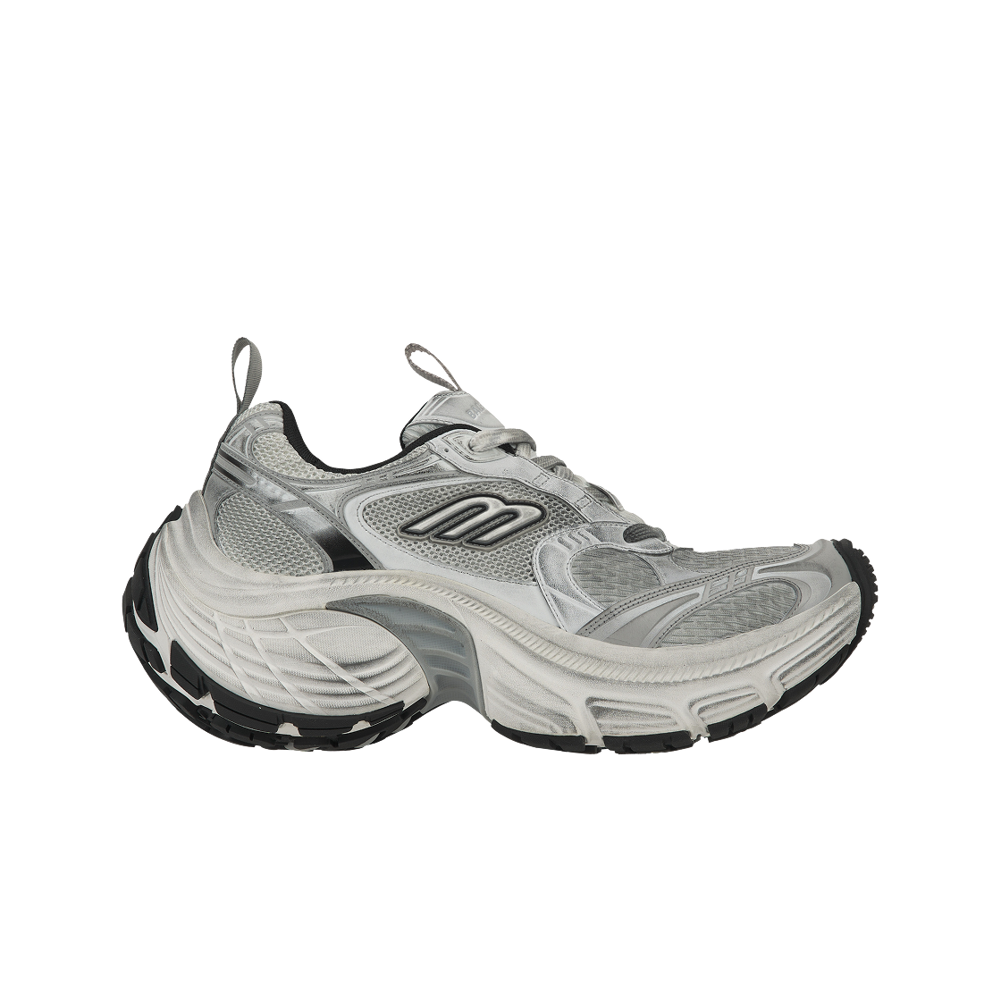 발렌시아가 10XL 스니커즈 화이트 그레이 실버 블랙(Balenciaga 10XL Sneakers White Grey Silver Black)