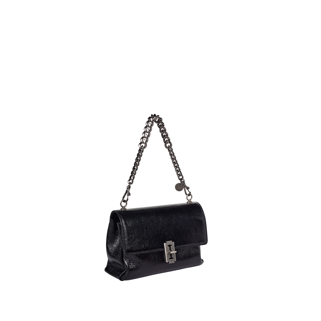 분크 메탈 체인 핸들 스트랩 블랙(vunque Metal Chain Handle Strap Black) - 2