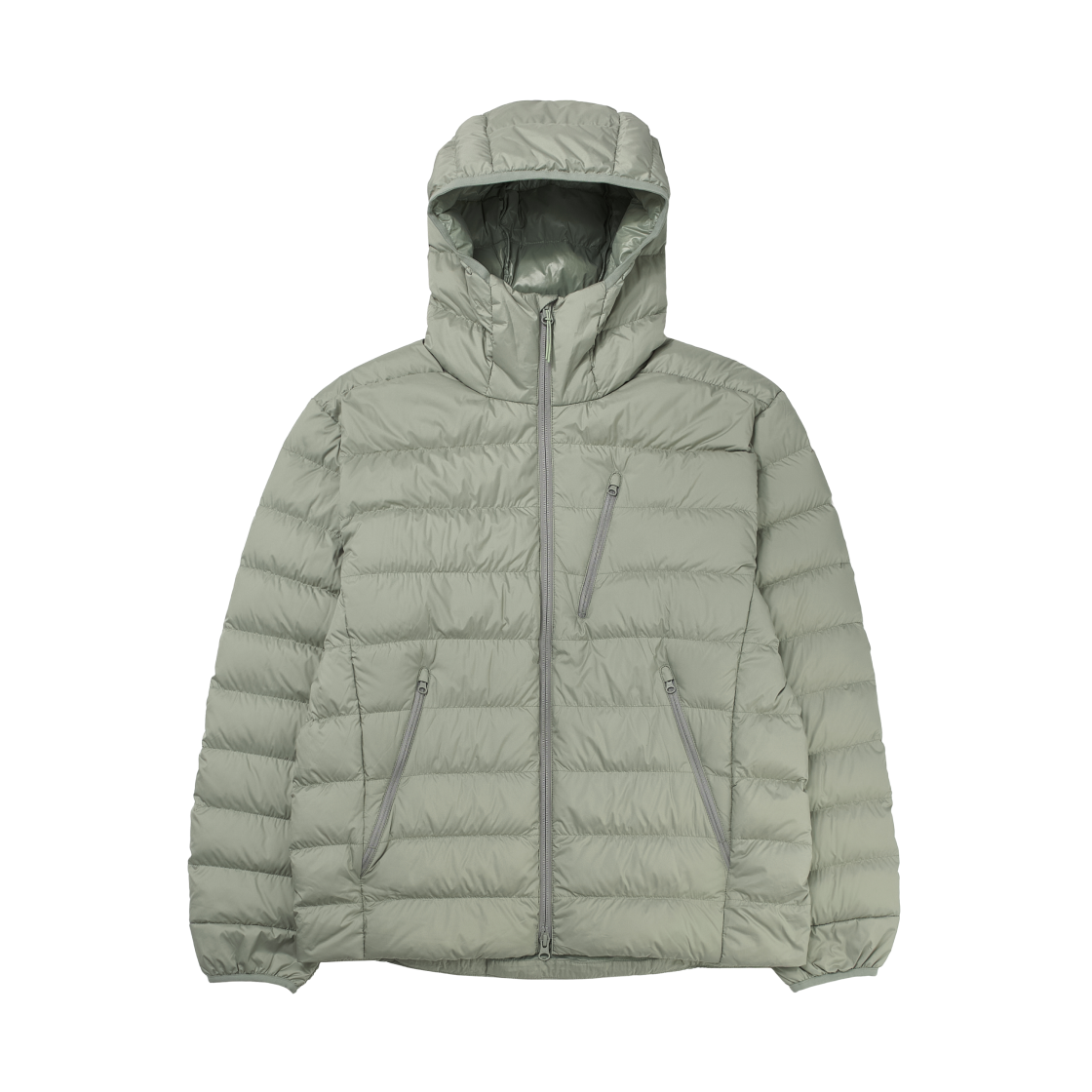 무신사 스탠다드 시티 레저 후디드 라이트 다운 재킷 피스타치오(Musinsa Standard City Leisure Hooded Light Down Jacket Pistachio)