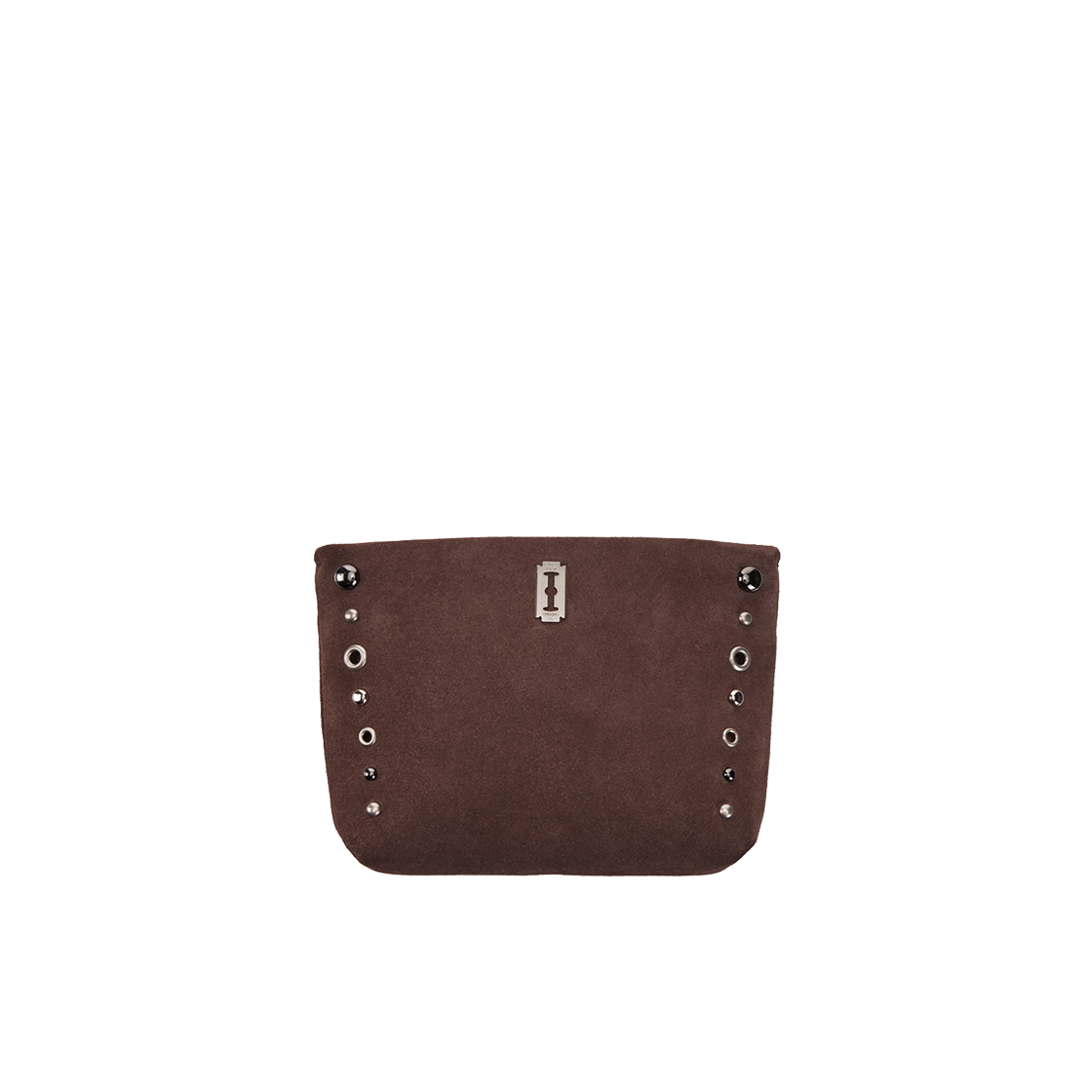 분크 퍼펙 고스 스웨이드 파우치 럼브라운(vunque Perfec Goth Suede Pouch Rum Brown) - 2