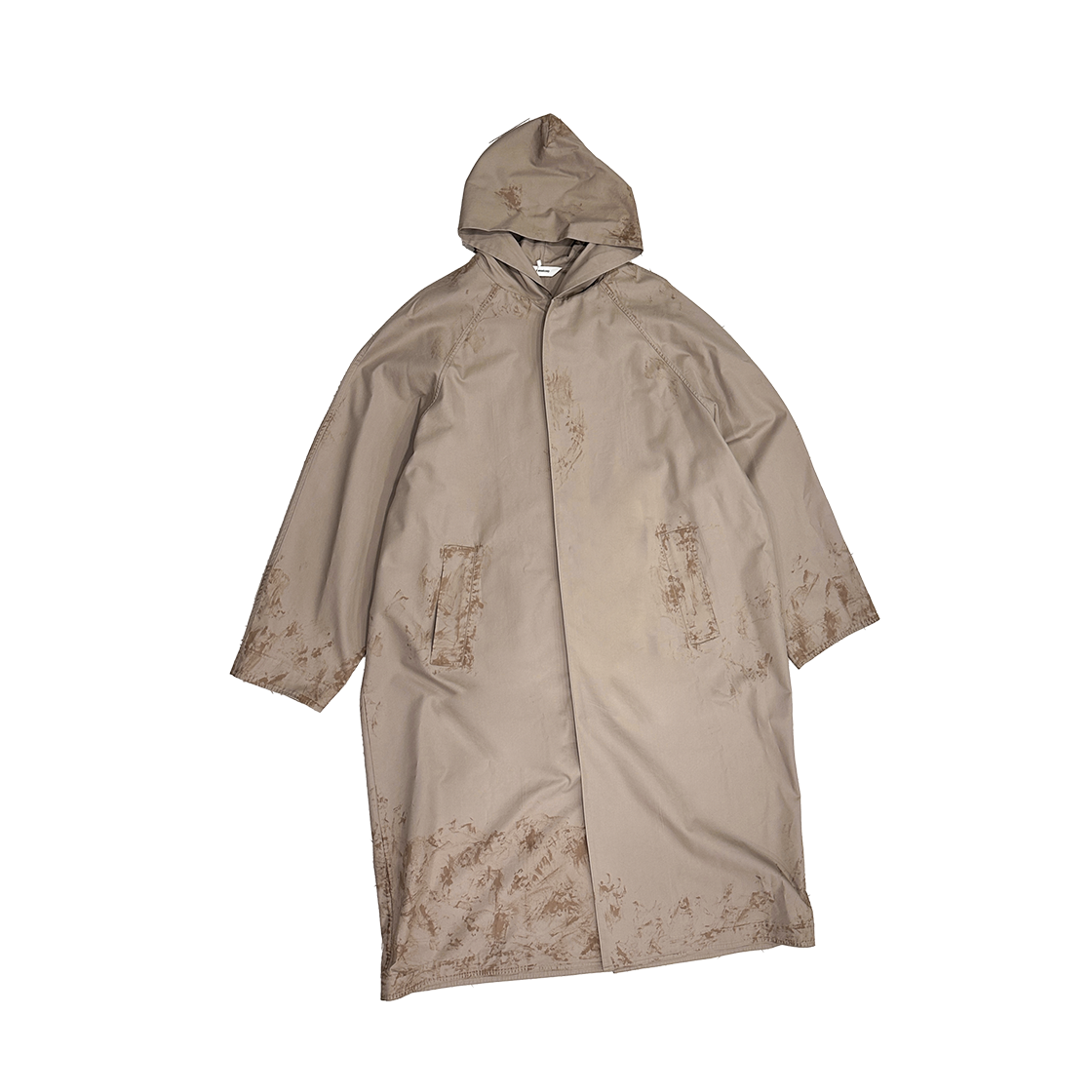 논노드 노마드 후디드 파카 워시드 베이지(Nonnod Nomad Hooded Parka Washed Beige)