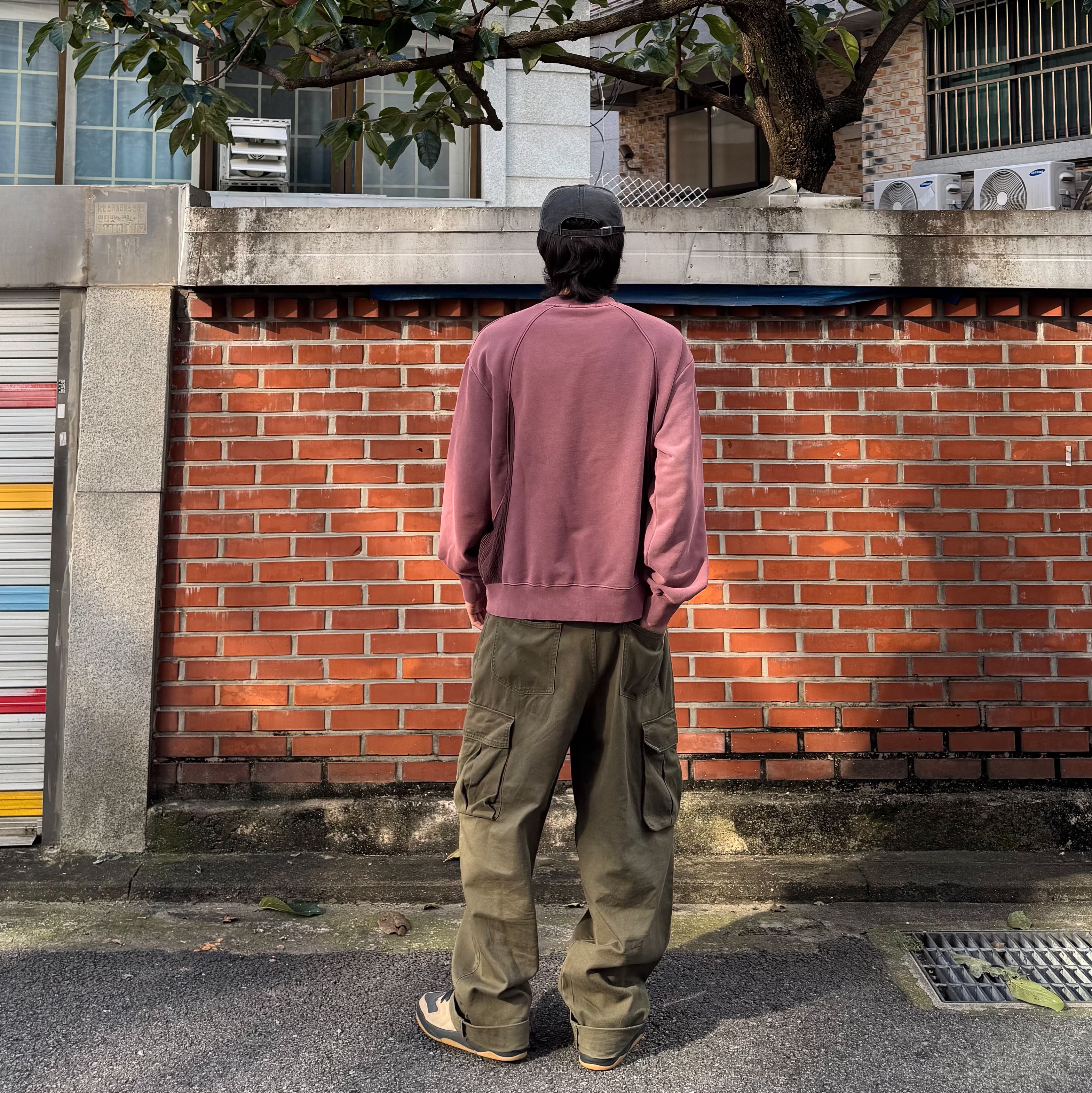Jordan Session Khaki Anthracite 착용 스타일 - 6