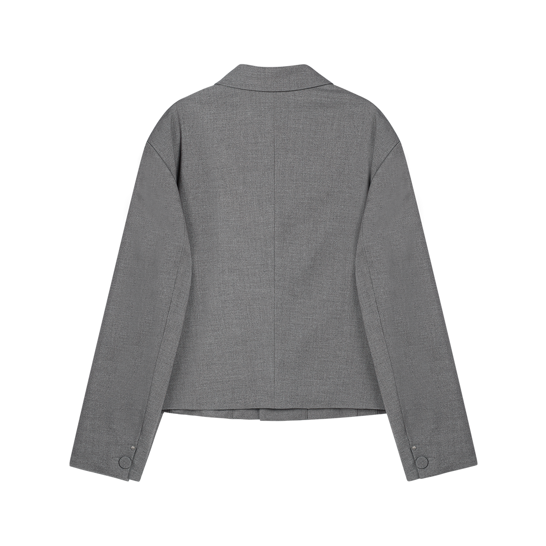 웨슬리휴스턴 윈저 울 크롭 자켓 그레이(WESLEY HYUSTON Windsor Wool Crop Jacket Grey) - 2