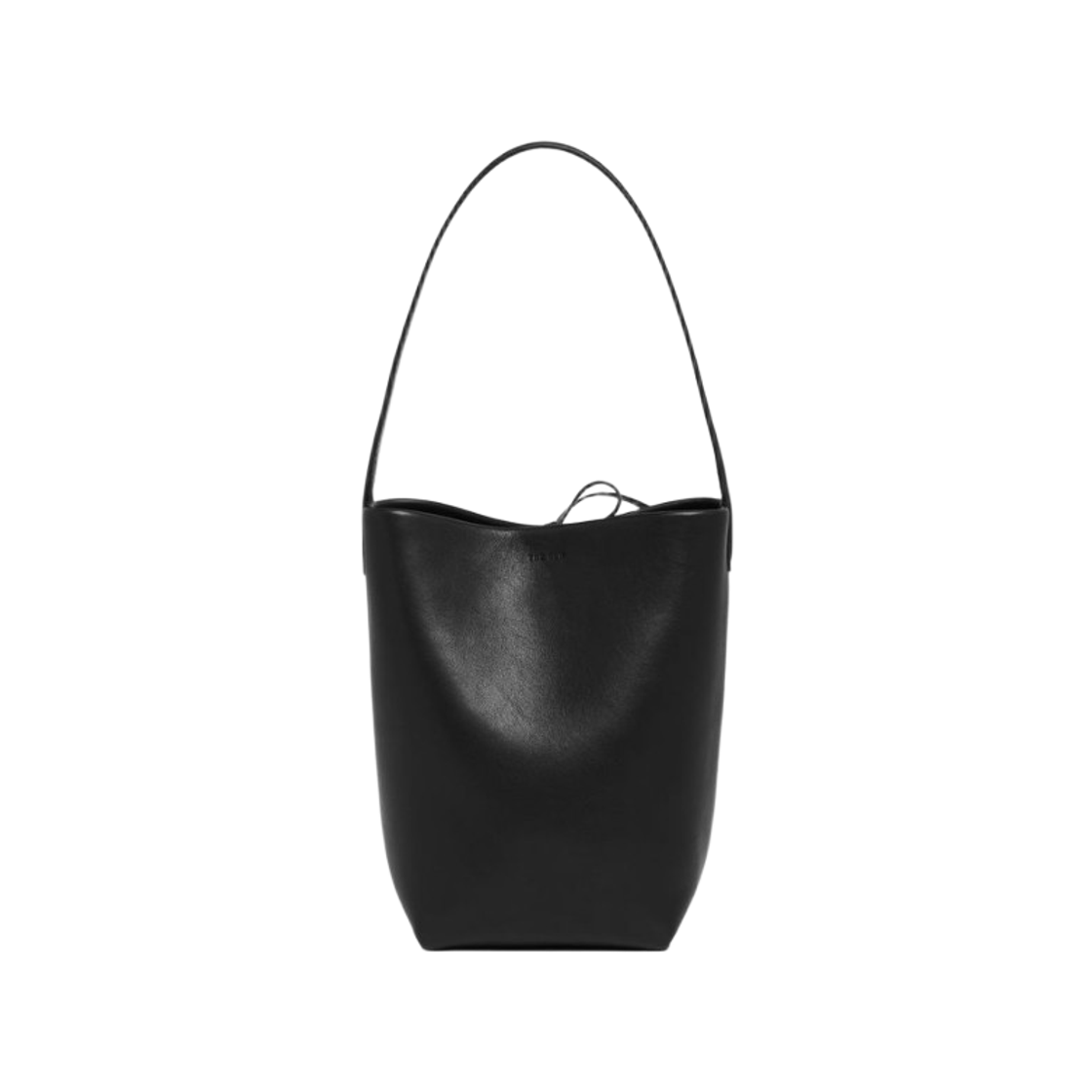 더 로우 스몰 N/S 파크 레더 토트백 블랙(The Row Small N/S Park Tote Bag Black)