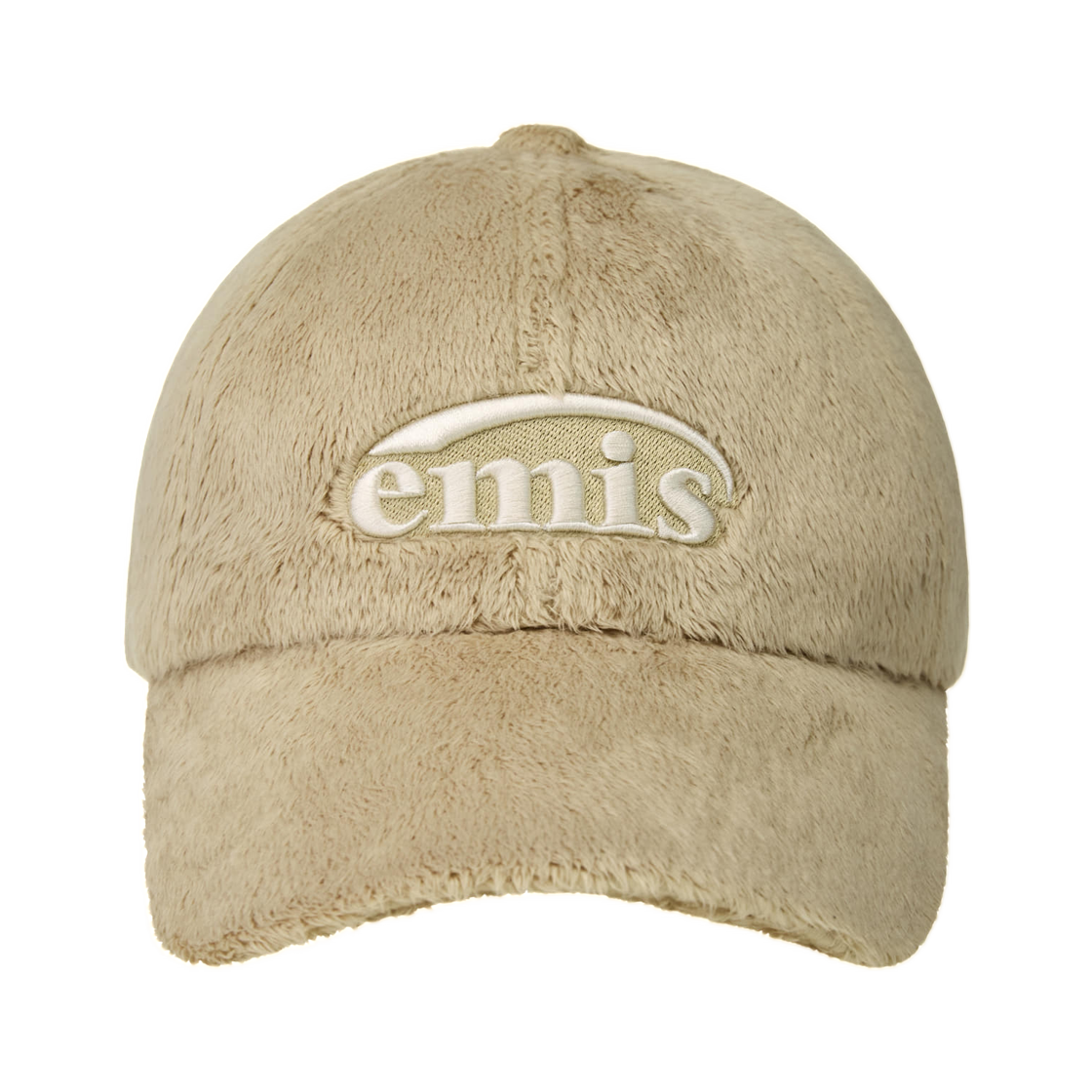 이미스 퍼 볼 캡 베이지(Emis Fur Ball Cap Beige) - 1