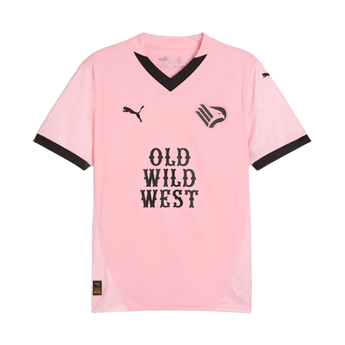 푸마 x 팔레르모 F.C. 24/25 홈 저지 팀 라이트 핑크 블랙 (논 마킹 버전)(Puma x Palermo F.C. 24/25 Home Jersey Team Light Pink Black (Non Marking Ver.))