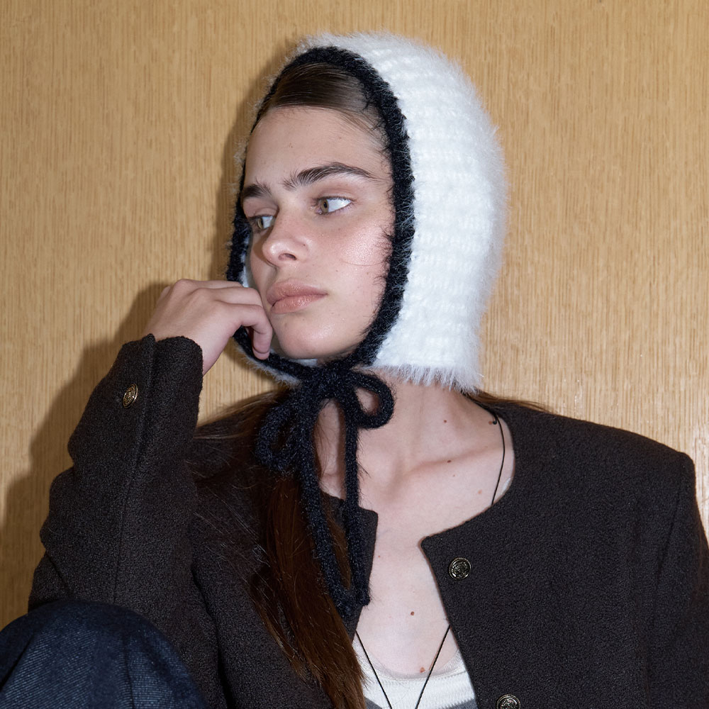 러브미몬스터 스노위 스무디 바라클라바 화이트(lovememonster Snowy Smoothie Balaclava White) - 3