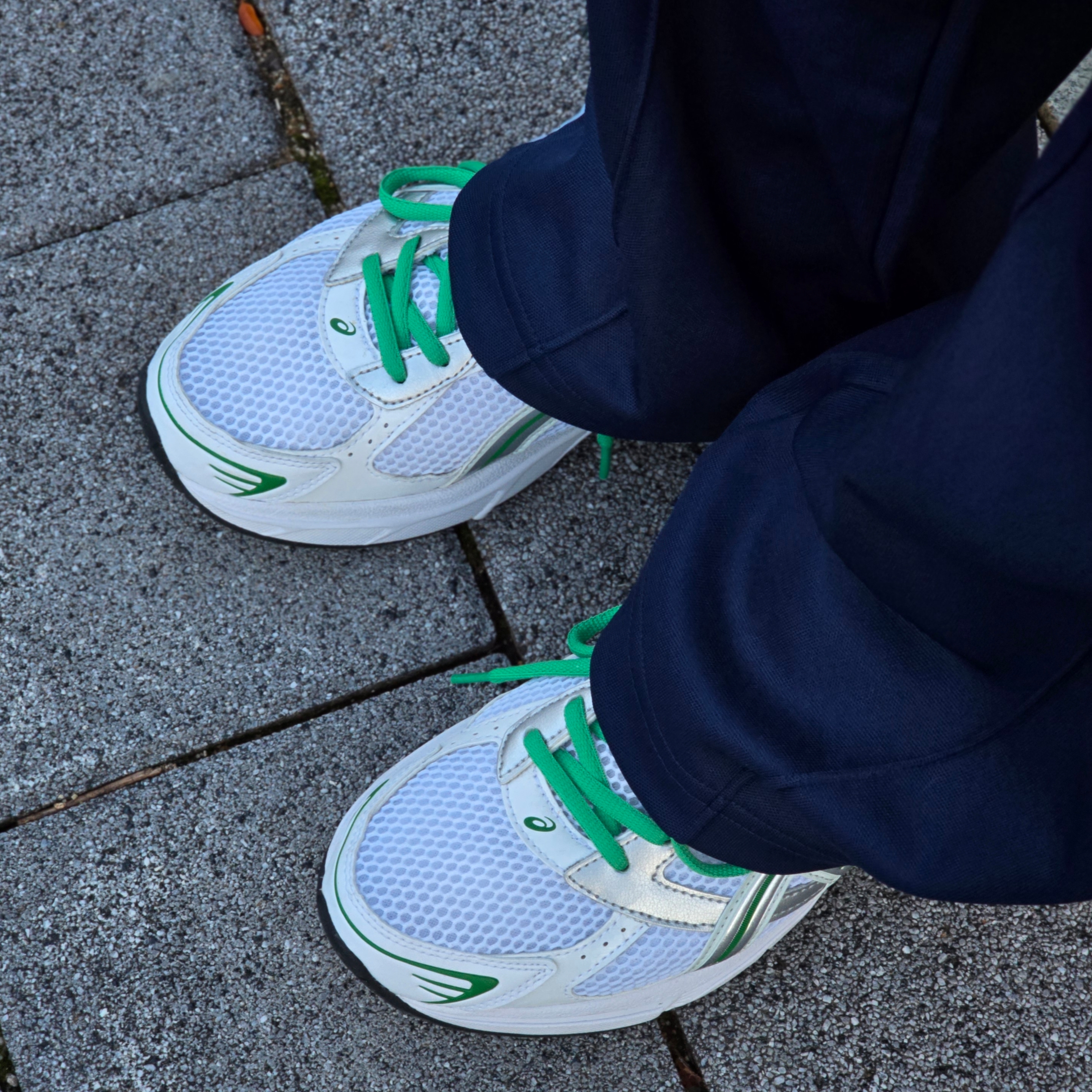 Asics Gel-1130 White Pure Silver - Folder Exclusive 착용 스타일 - 1
