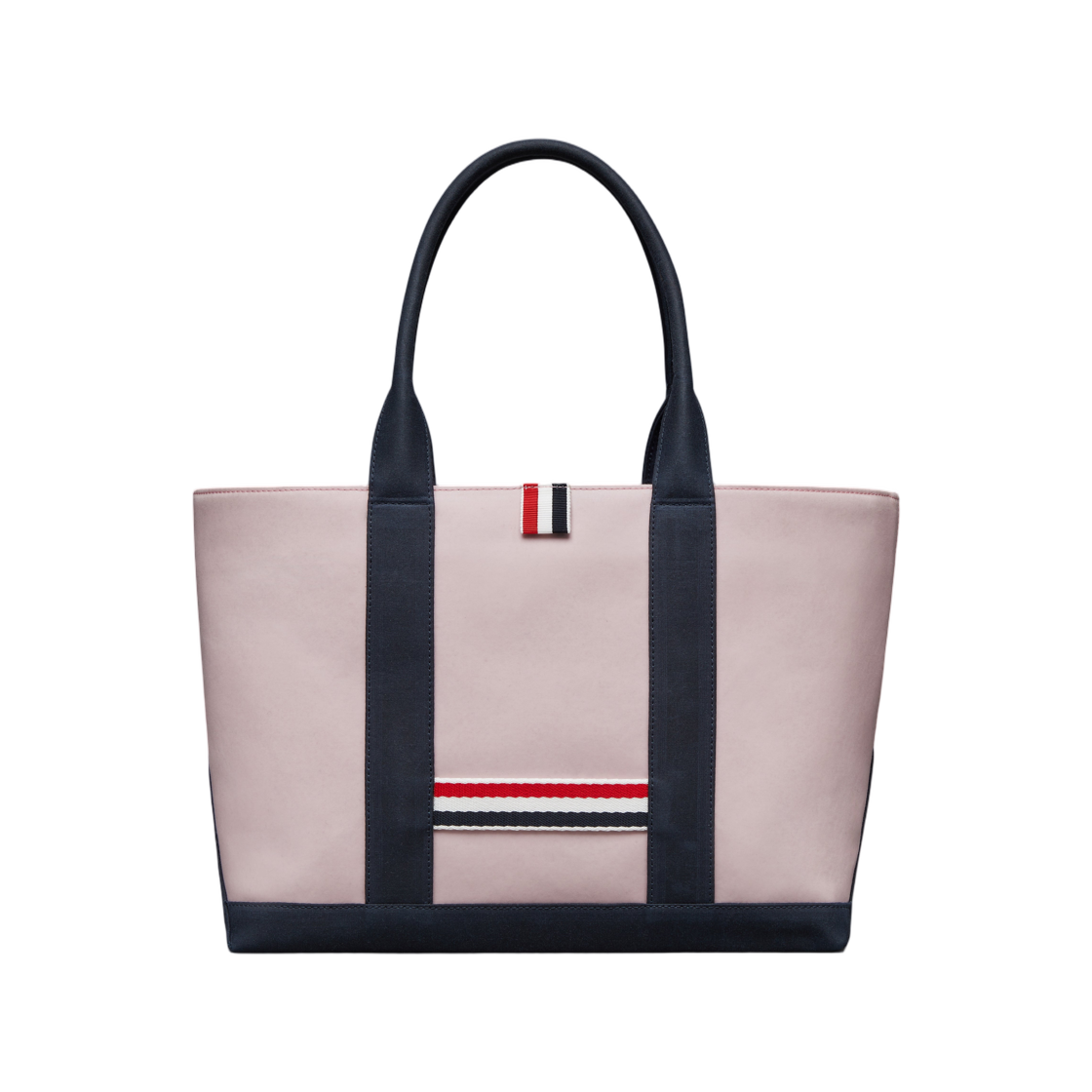 UAG235A-F0927-680 Thom Browne Small Drawstring Opening Tool Tote Light Pink