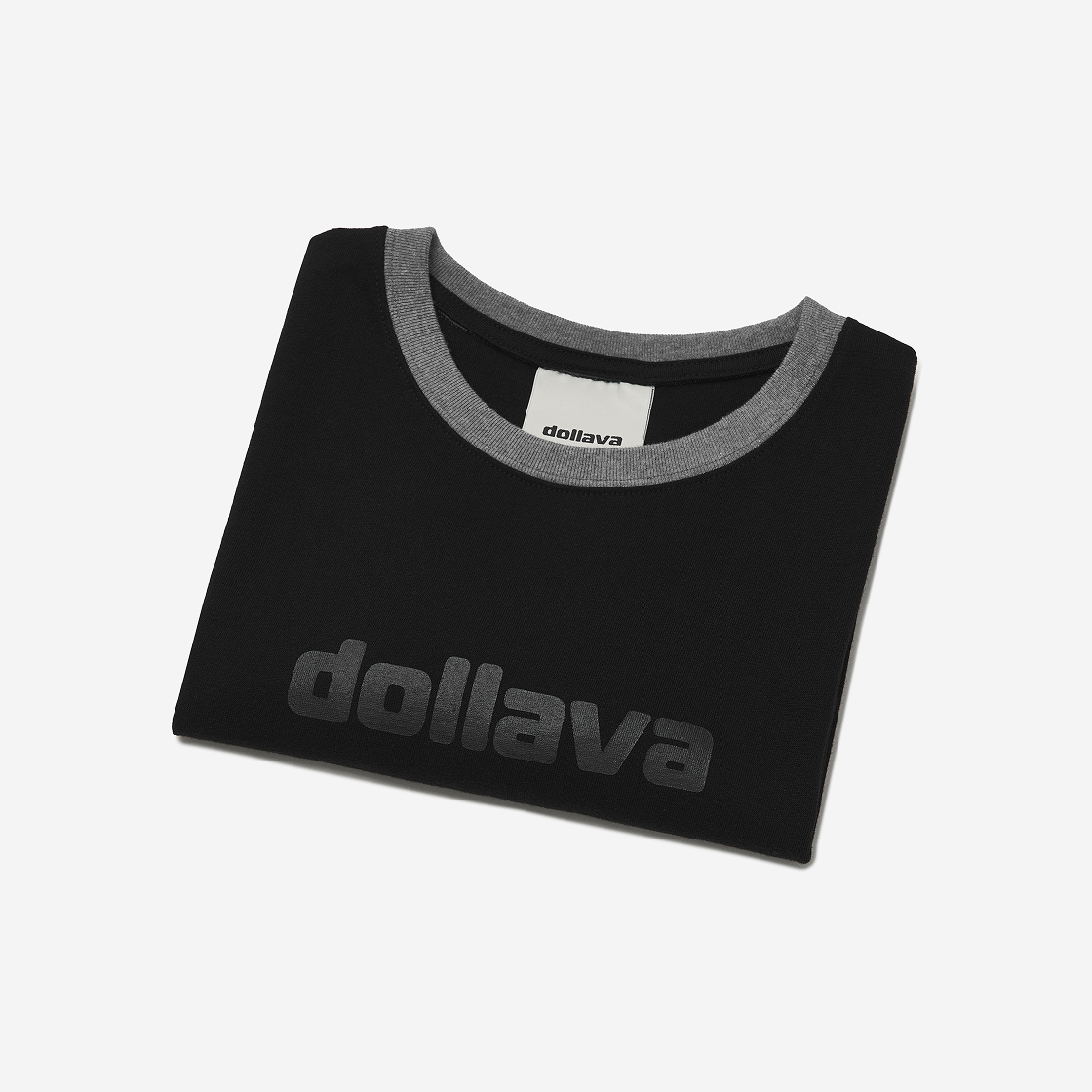 돌라바 립 티셔츠 블랙(Dollava Rip T-Shirt Black) - 5