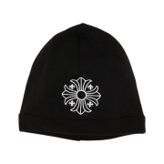 Chrome Hearts Skull Cross Logo Beanie Black