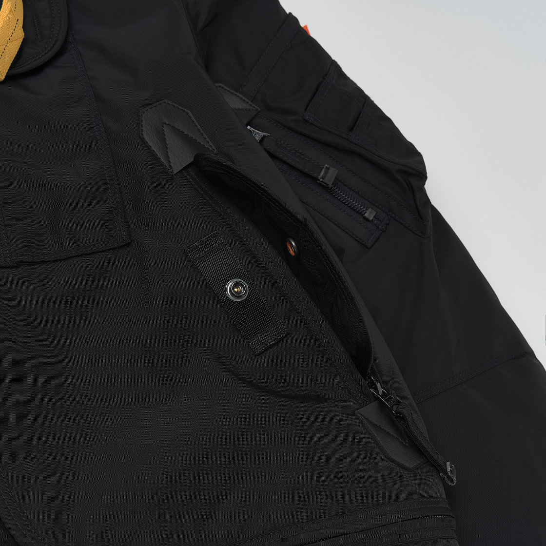 (W) 파라점퍼스 고비 후드 봄버 자켓 블랙 - 24FW((W) Parajumpers Gobi Hooded Bomber Jacket Black - 24FW) - 5