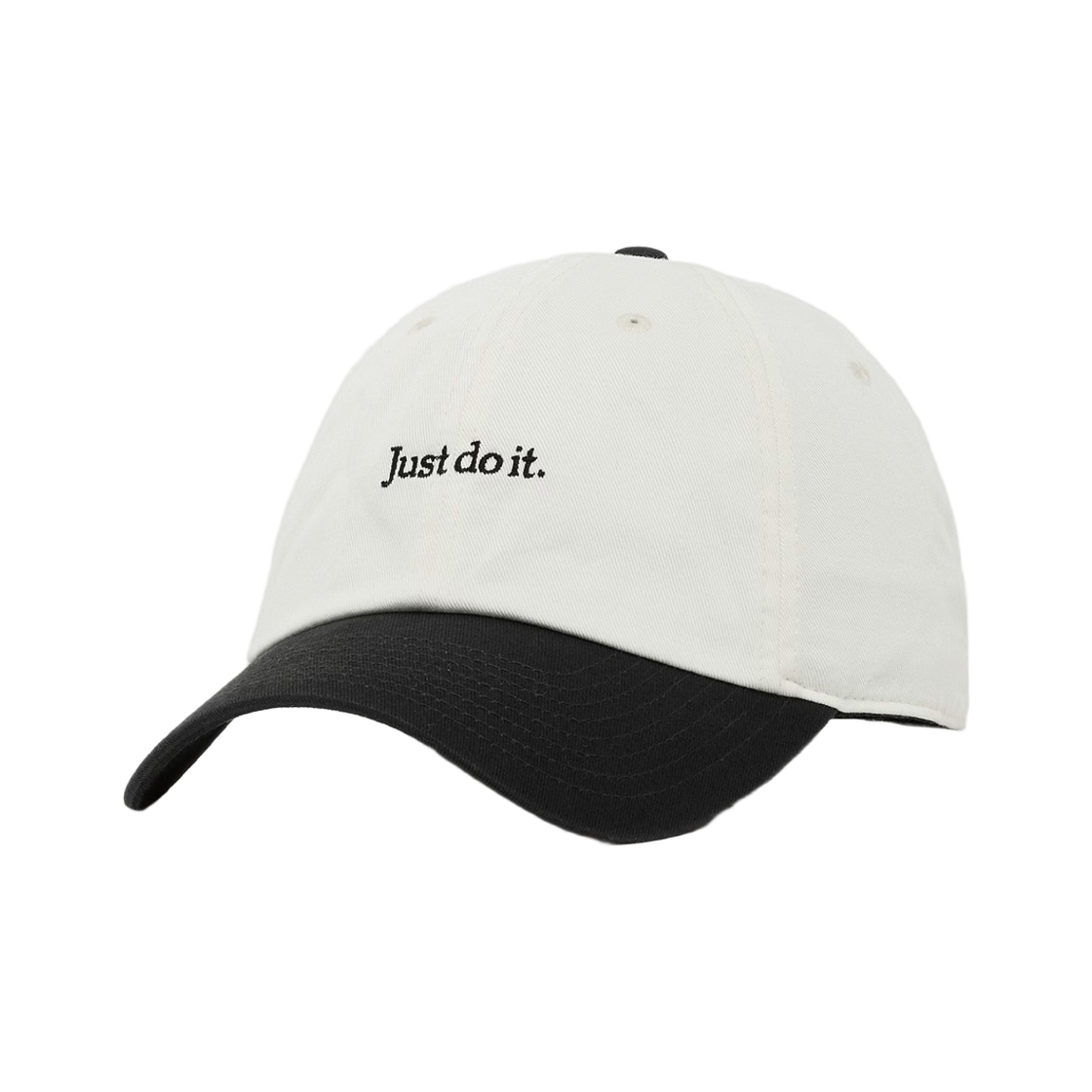 FB5370-134 Nike Club Unstructured Tennis Cap Sail Black
