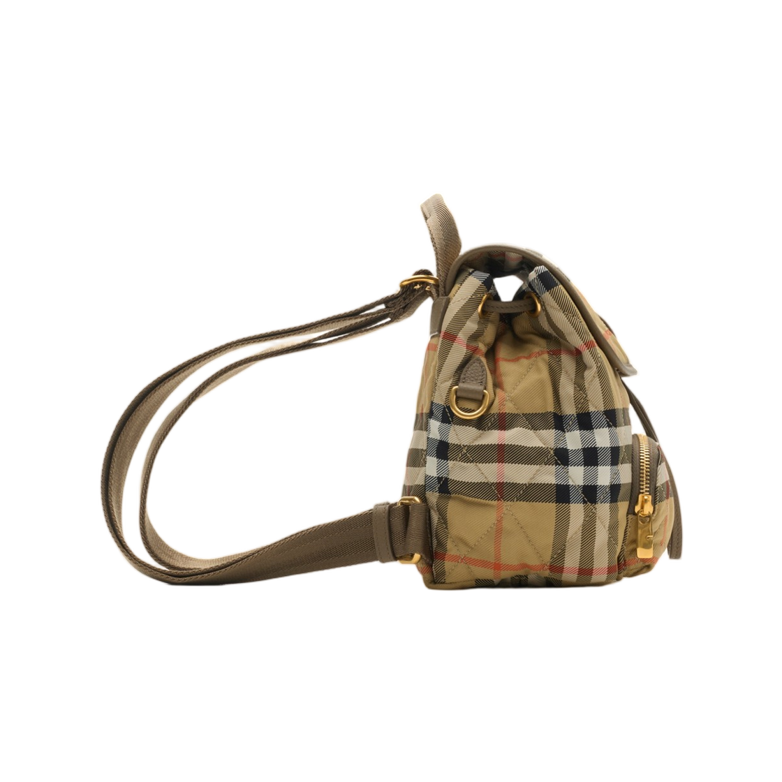 버버리 미니 홀스슈 백팩 샌드 베이지(Burberry Mini Horseshoe Backpack Sand Beige) - 2
