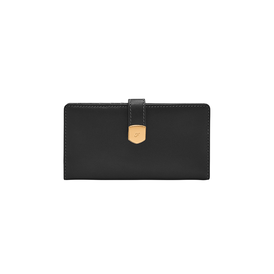 파슬 레녹스 탭 바이폴드 블랙(Fossil Lennox Tab Bifold Black)