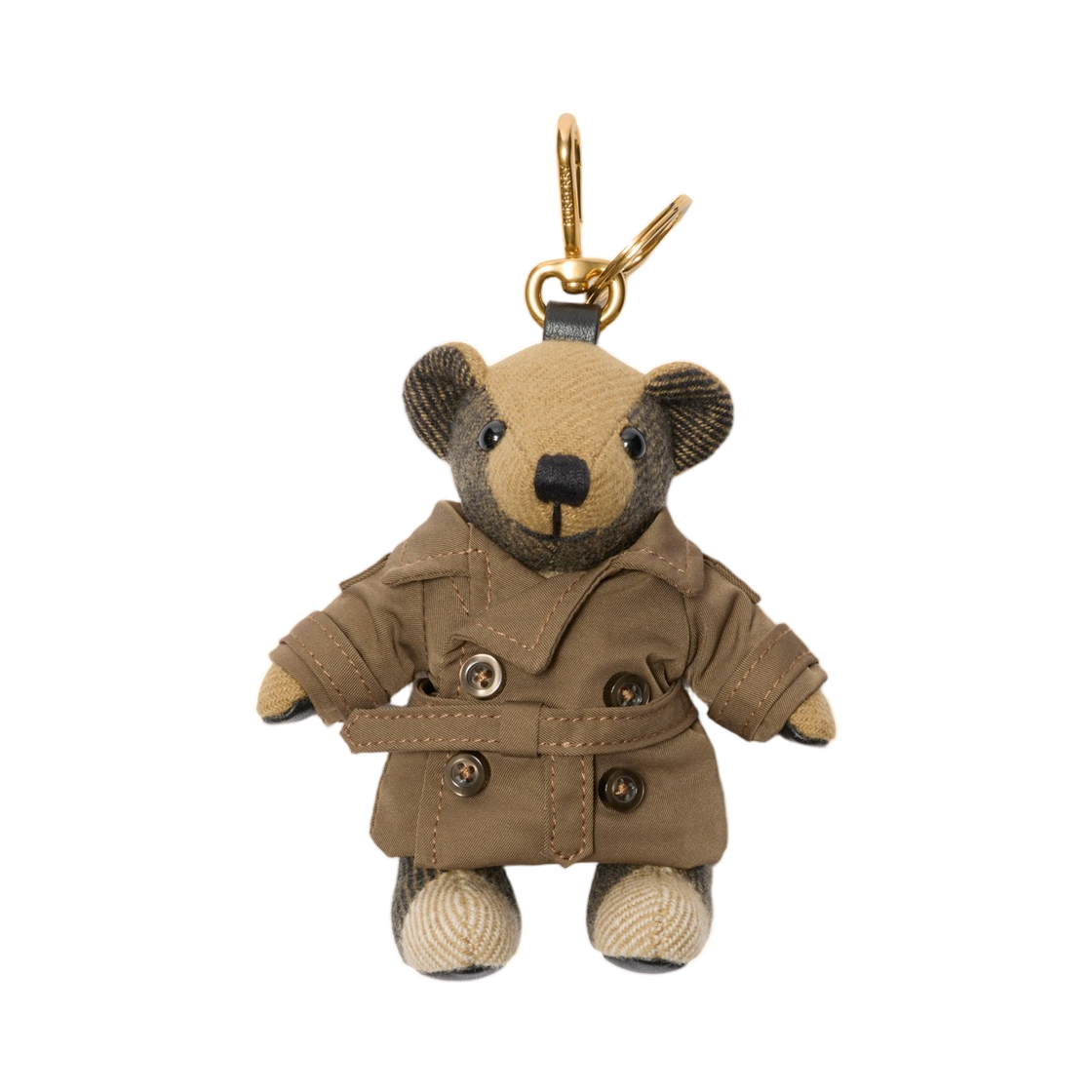 8120169 (W) Burberry Thomas Bear Charm Juniper Green
