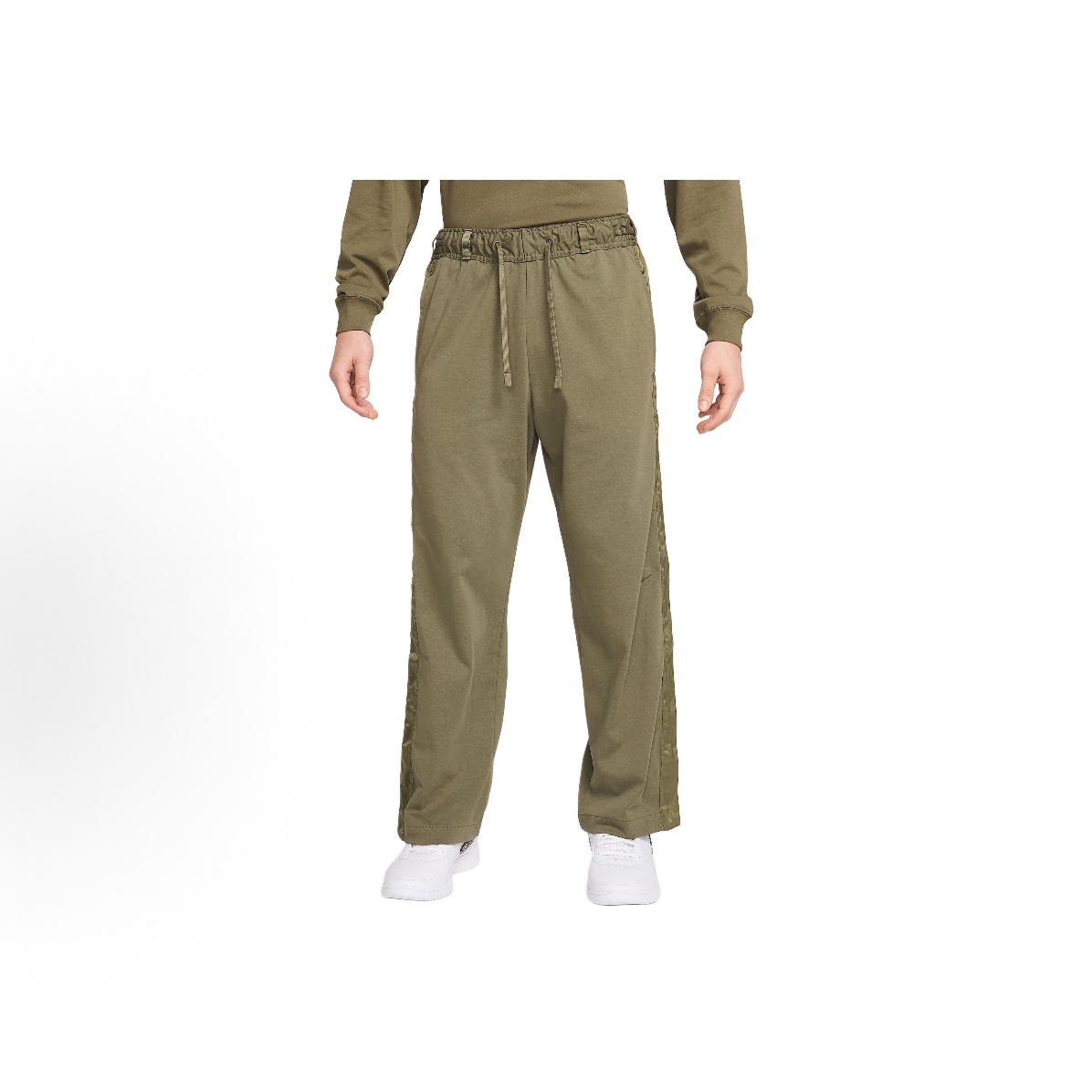 Nike x Devin Booker Dri-Fit Pants Medium Olive - Asia 착용 스타일