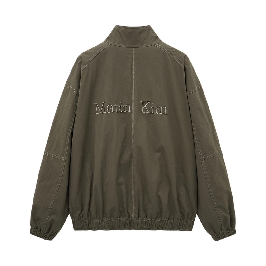 (W) 마뗑킴 유틸리티 봄버 점퍼 카키 브라운((W) Matin Kim Utility Bomber Jumper Khaki Brown) - 2
