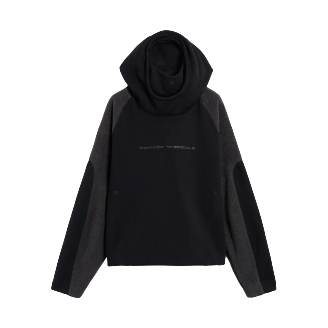 Nike Nike Tech Boreas Oversized Hoodie Black Anthracite - Asia · M