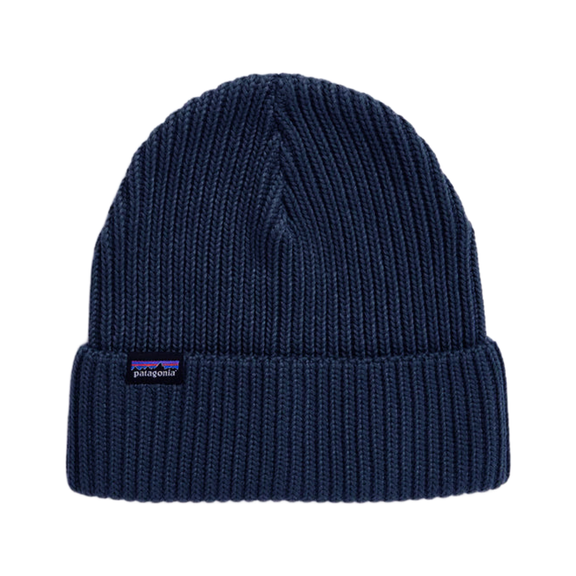 29105 Patagonia Fisherman Rolled Beanie Navy Blue