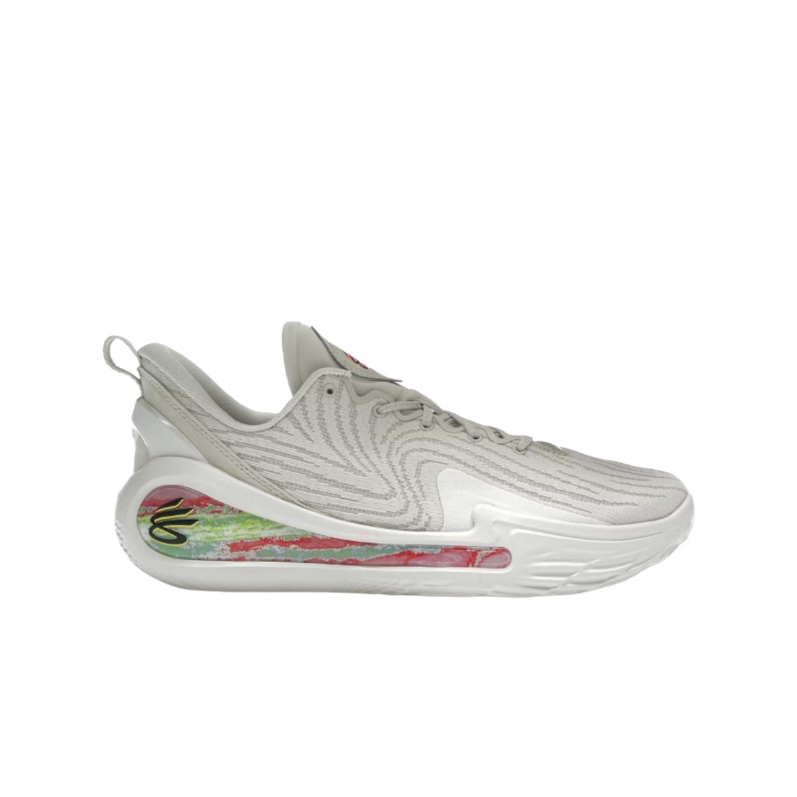 3028498-280 Under Armour Curry Flow 12 Beige White