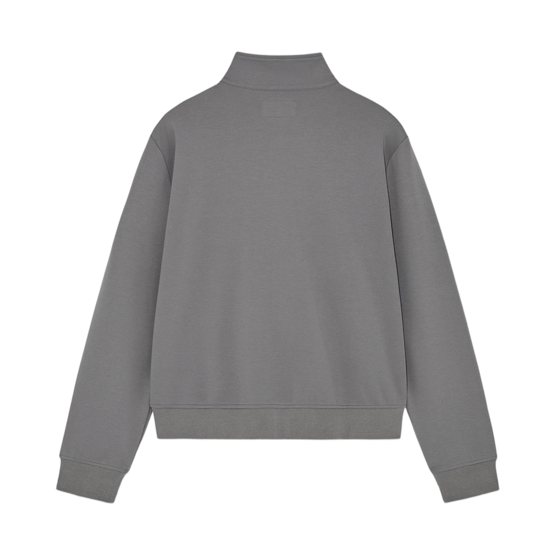 마뗑킴 하이 넥 윈드브레이커 집업 그레이(Matin Kim High Neck Windbreaker Zip Up Grey) - 2