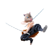 Bandai Ichiban Kuji Demon Slayer Kimetsu No Yaiba - 4 - Become A Blade Stronger Than Anyone Else D Prize Hashibira Inosuke Figure