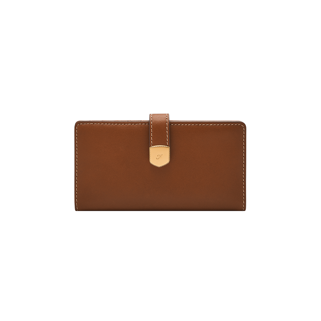 파슬 레녹스 탭 바이폴드 미디움 브라운(Fossil Lennox Tab Bifold Medium Brown)
