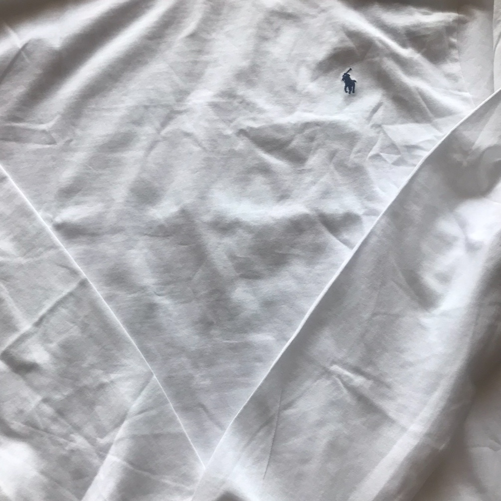 [20% 적립] Polo Ralph Lauren Classic Fit Jersey Long Sleeve T-Shirt White - 24FW 착용 스타일