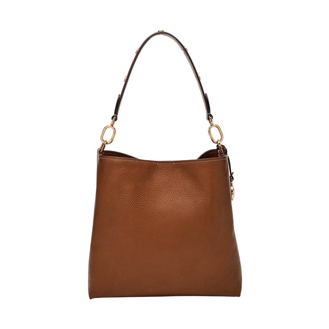 ZB11003200 Fossil Jessie Leather Bucket Shoulder Bag Medium Brown