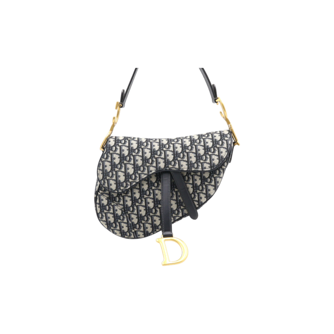 ITFDESB68QOD Dior Oblique Canvas Saddle Tote & Shoulder Bag M0446CTZQ